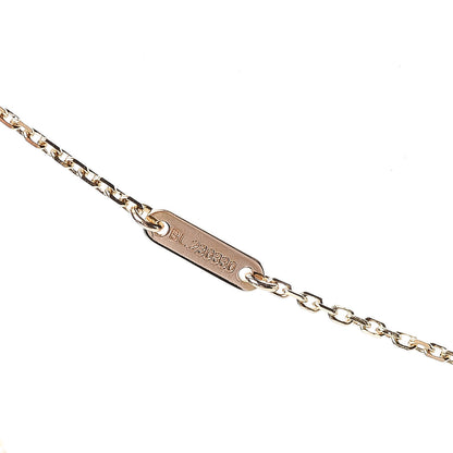 Van Cleef & Arpels 18K Yellow Gold Mother of Pearl Sweet Alhambra Pendant Necklace 5 of 7