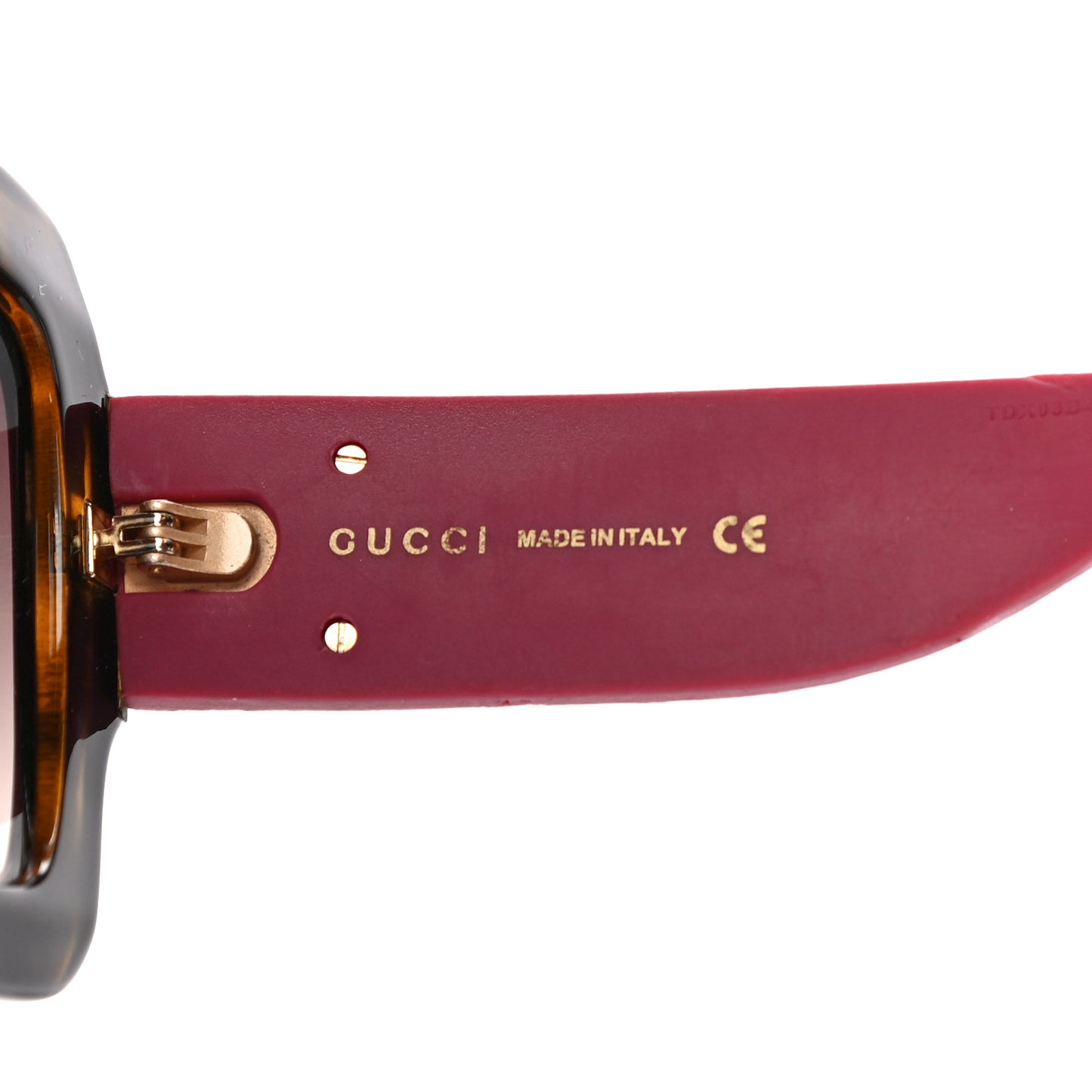 Square Frame GG0102S Sunglasses Glitter Pink Multi