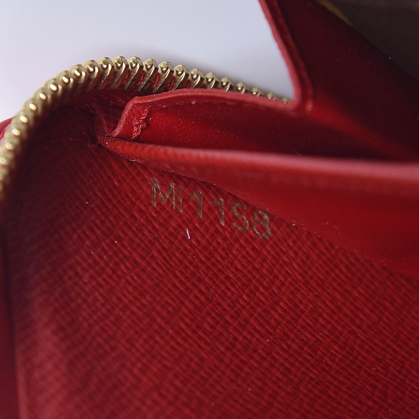 Monogram Retiro Zippy Wallet Cherry