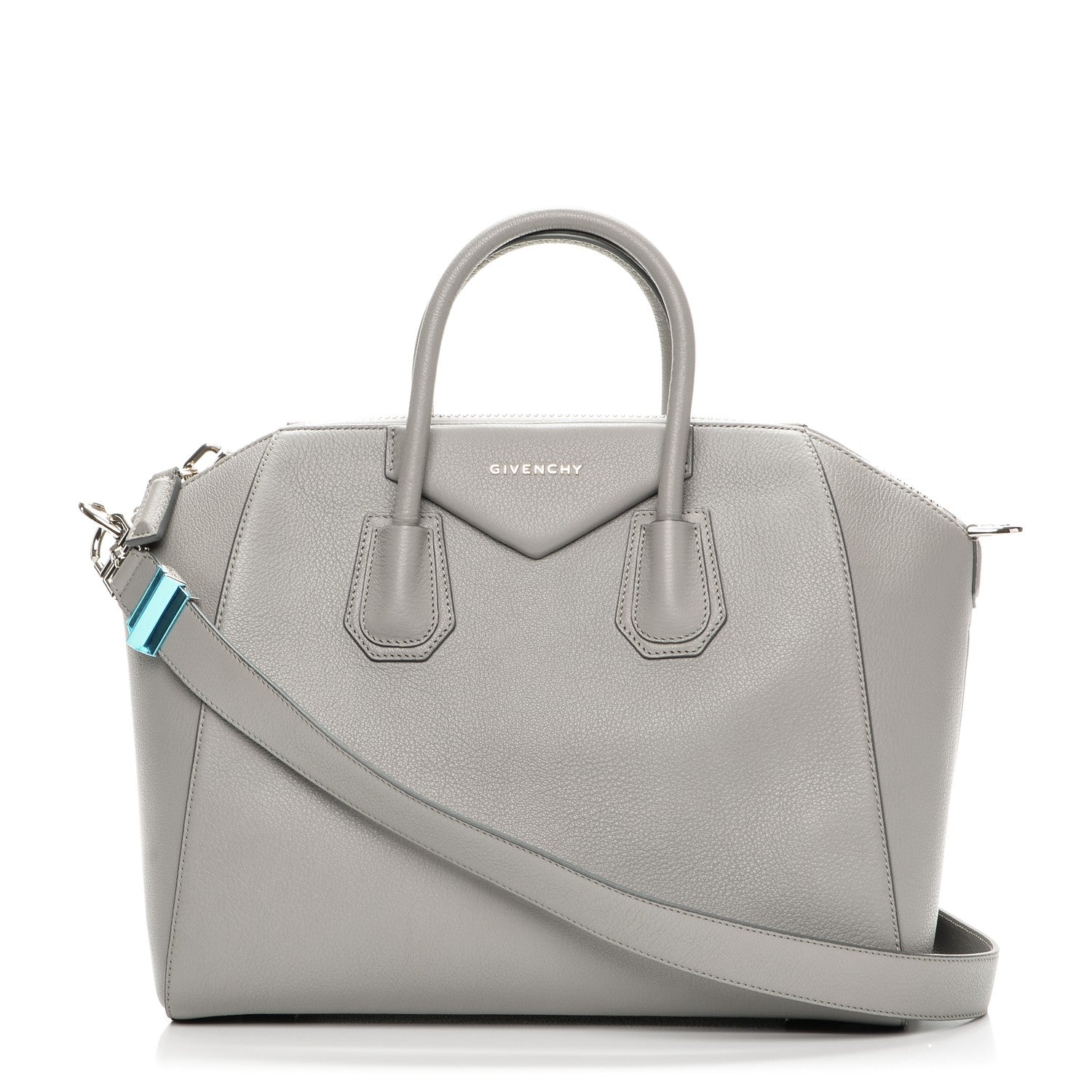 Givenchy Sugar Goatskin Medium Antigona Grey 1 of 7