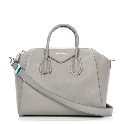 Givenchy Sugar Goatskin Medium Antigona Grey 1 of 7