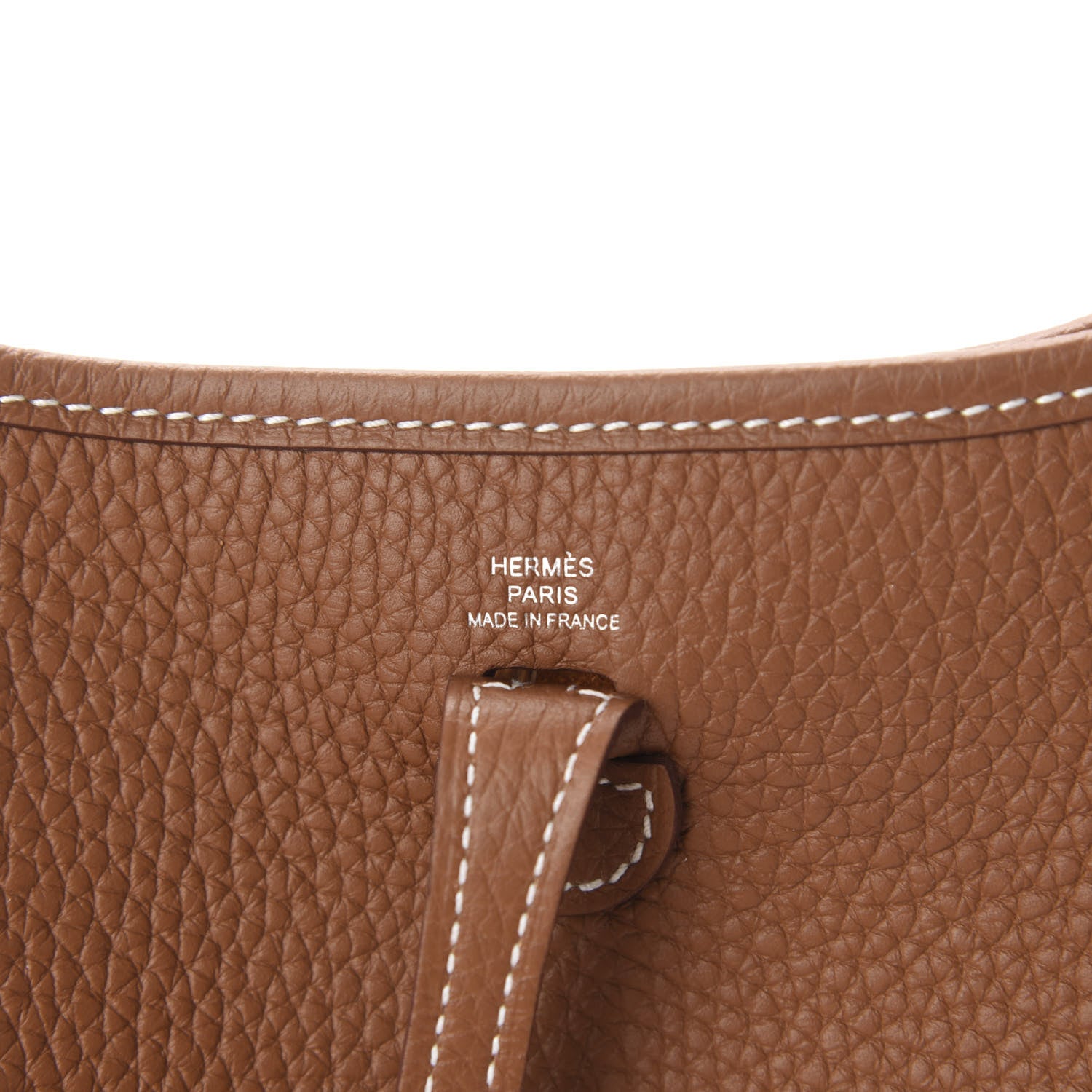 Hermes Taurillon Clemence Evelyne TPM Gold 8 of 10
