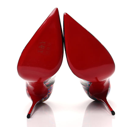 Christian Louboutin Patent Discolaser So Kate 120 Pumps 39 Multicolor 5 of 7
