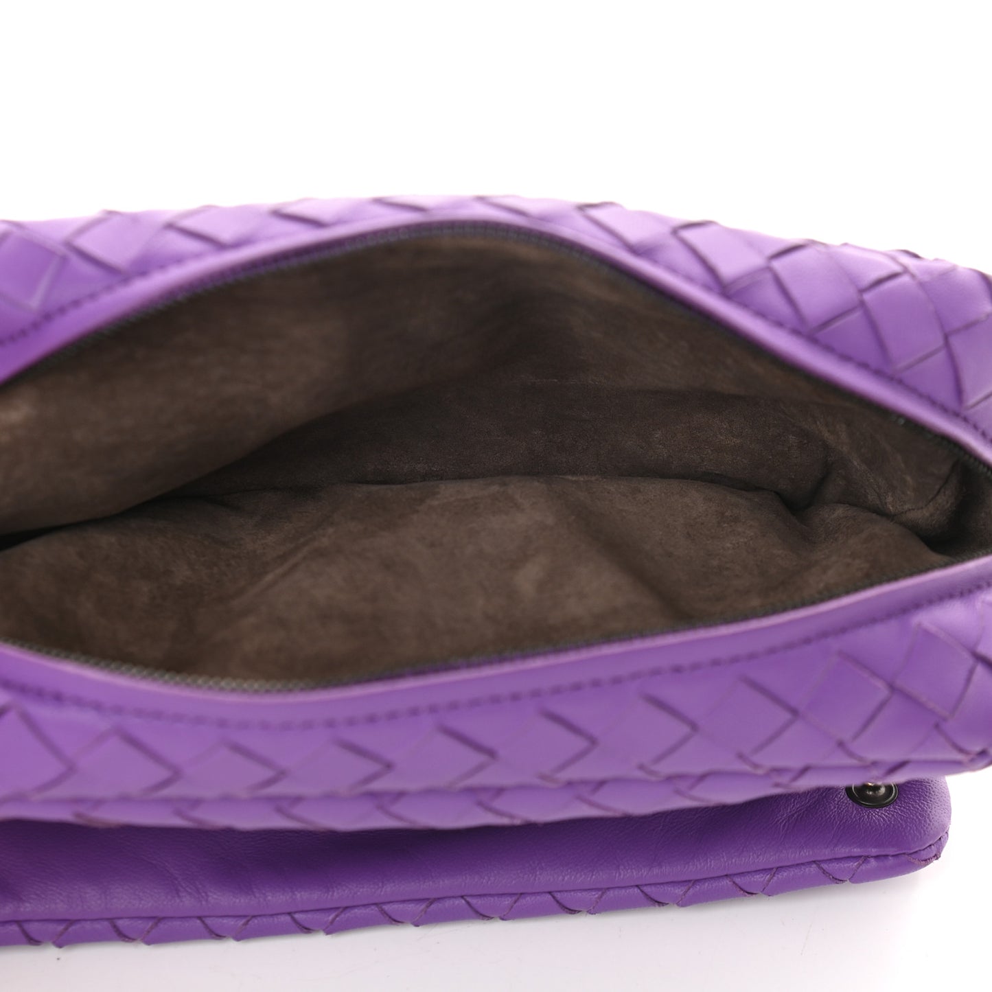 Nappa Intrecciato Mini Messenger Bag Byzantine