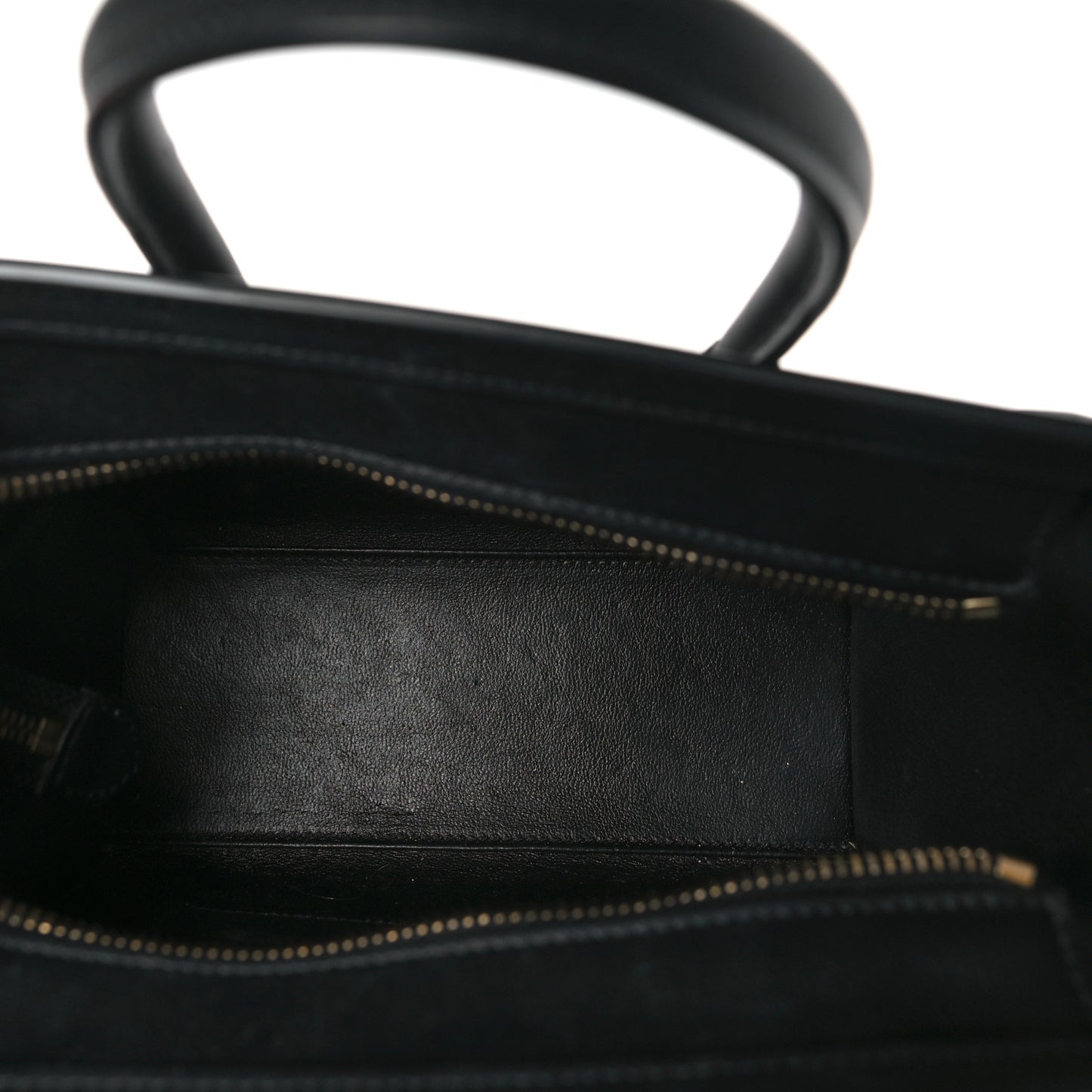 Smooth Calfskin Nano Luggage Black