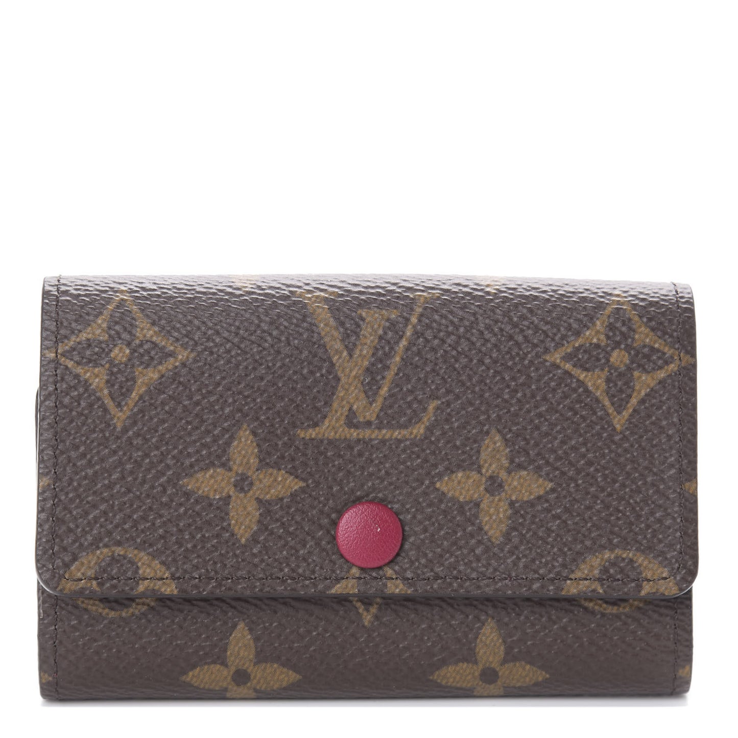 Monogram 6 Key Multicles Holder Fuchsia
