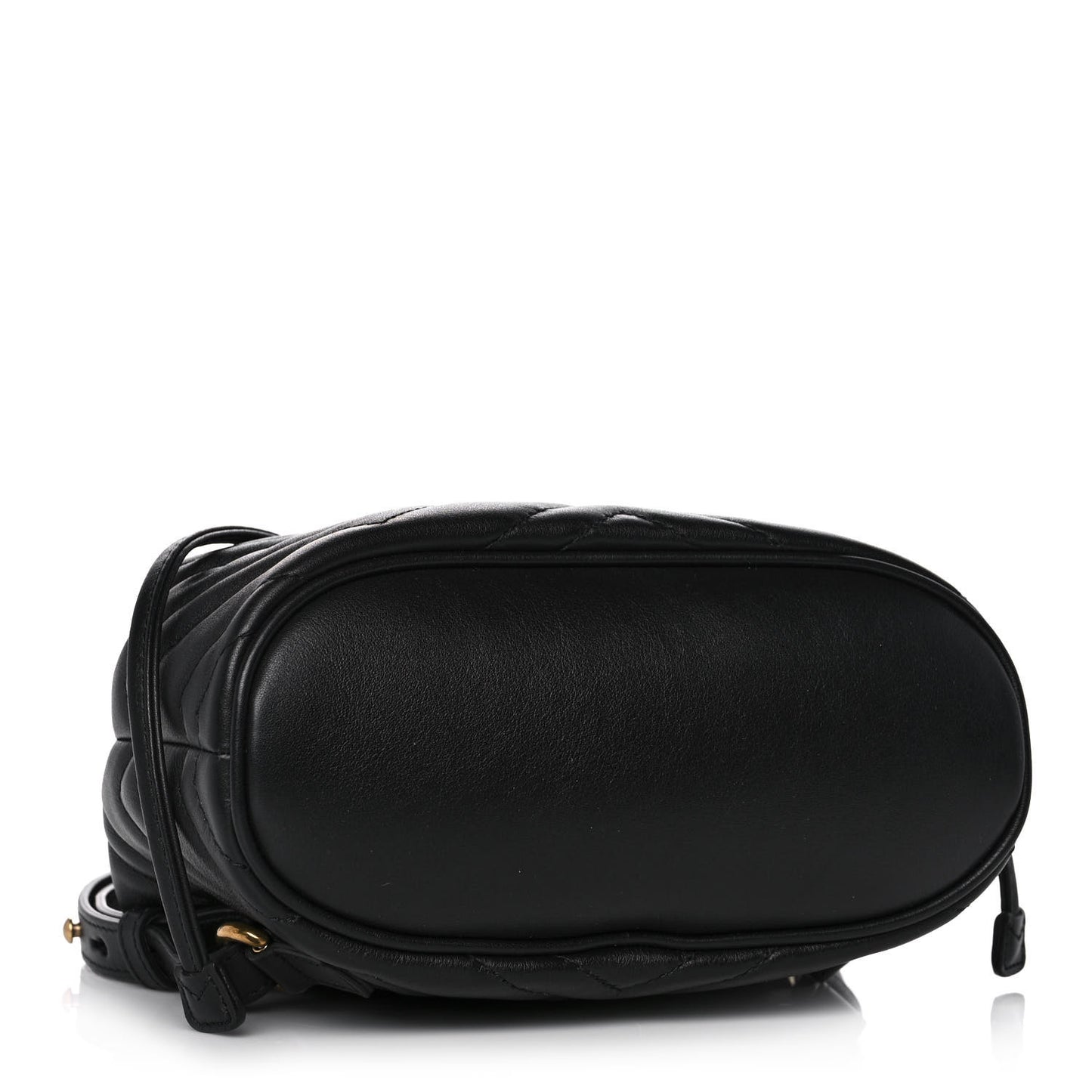 Calfskin Matelasse GG Marmont Flap Backpack Black
