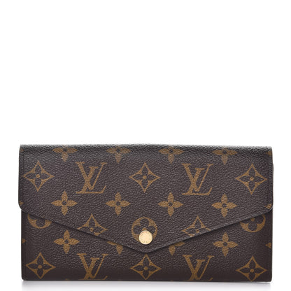Louis Vuitton Monogram Sarah Wallet NM 1 of 9