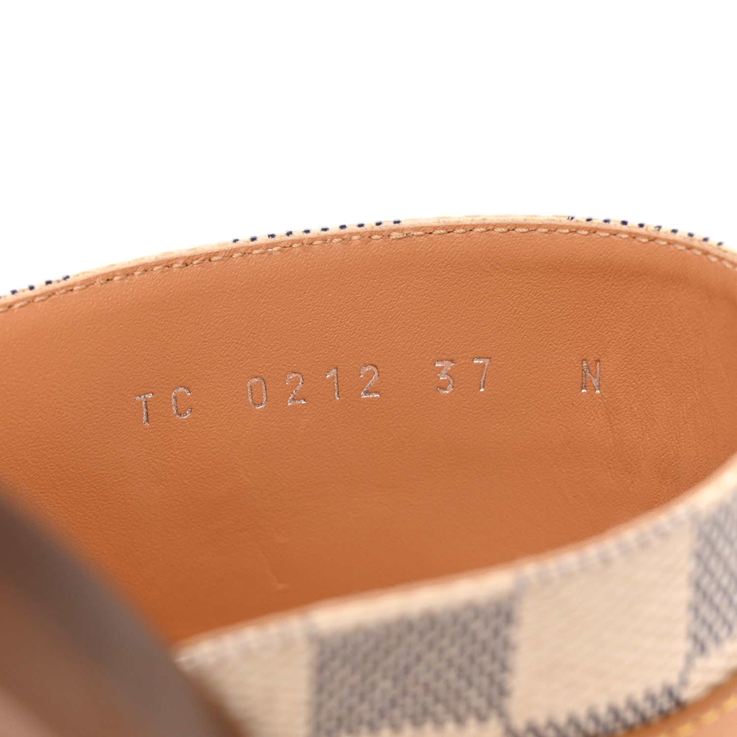Louis Vuitton Damier Azur Palma Flat Thong Sandals 37 9 of 12
