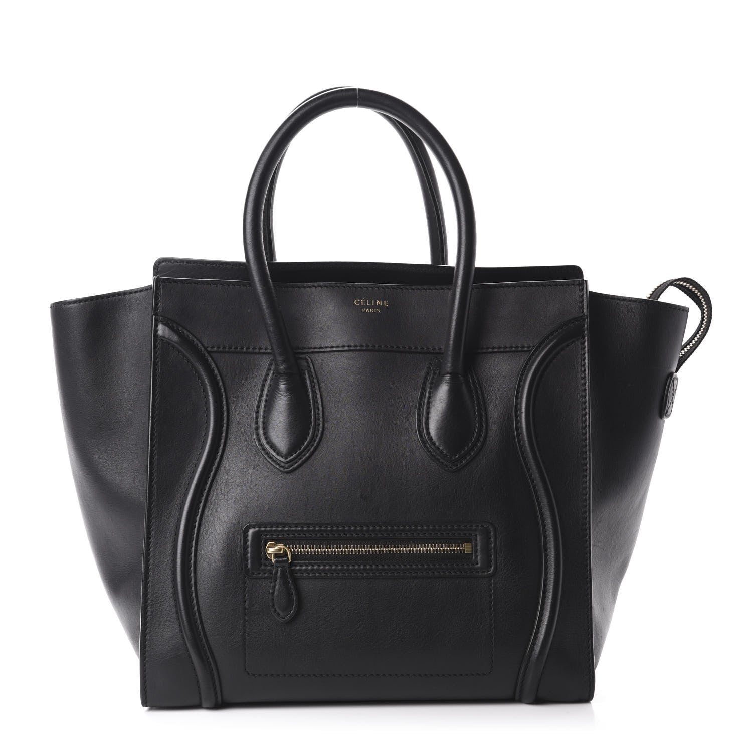Celine Smooth Calfskin Mini Luggage Black 1 of 9