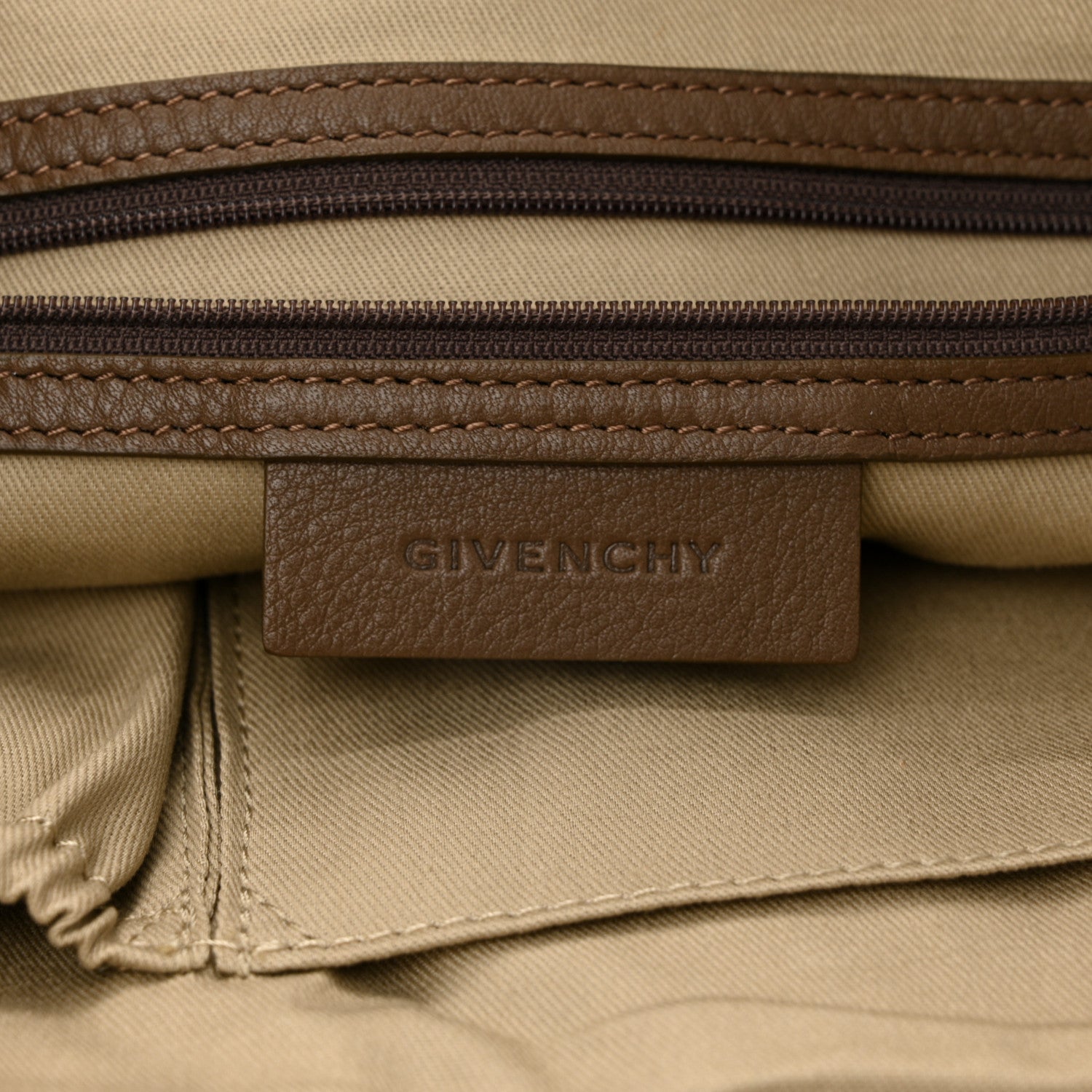 Givenchy Calfskin Double Handles Hobo Brown 6 of 13