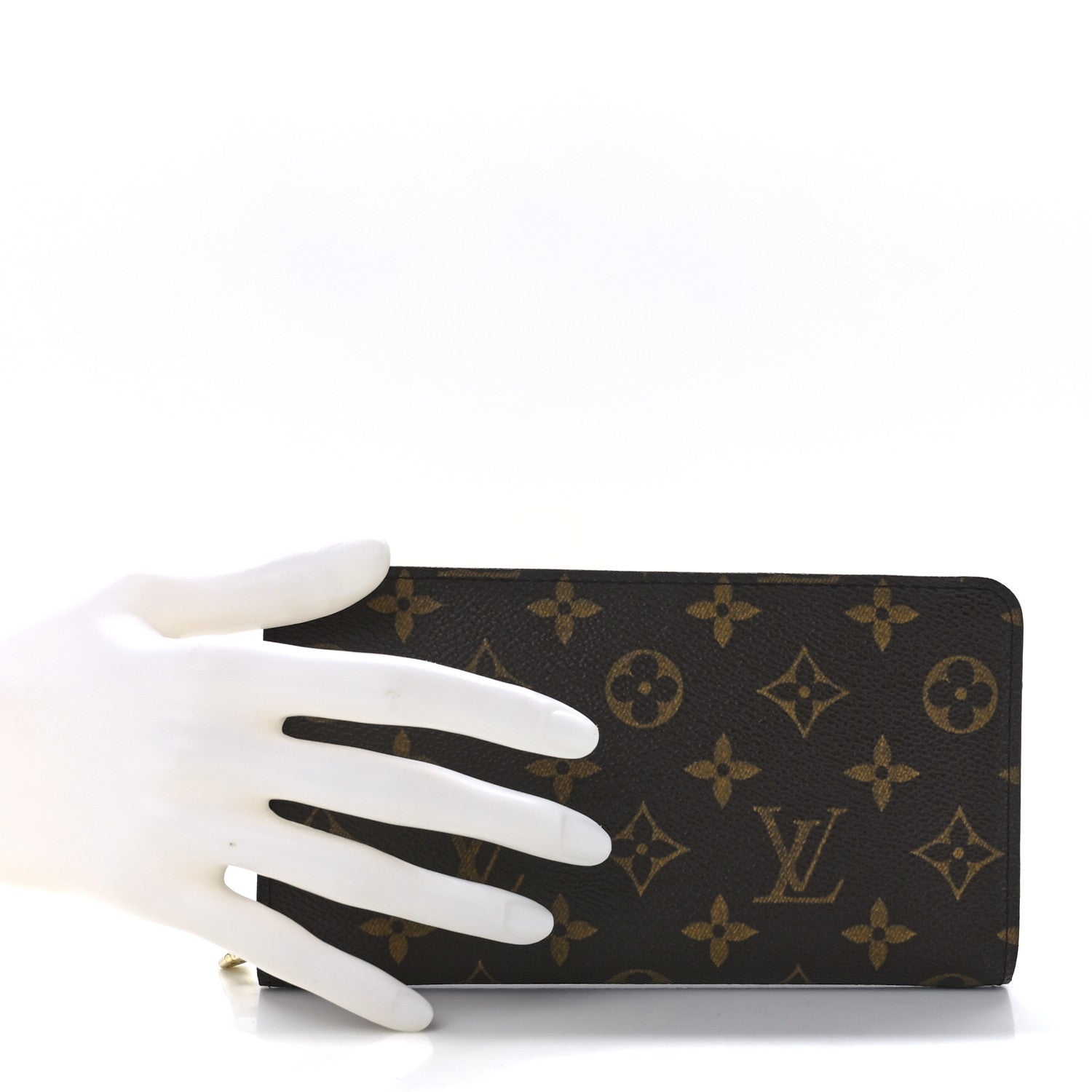 Louis Vuitton Monogram Porte-Monnaie Zippy Wallet 2 of 11