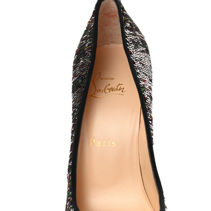 Christian Louboutin Paillettes Caresse Pigalle Follies 100 Pumps 37 Multicolor 7 of 10