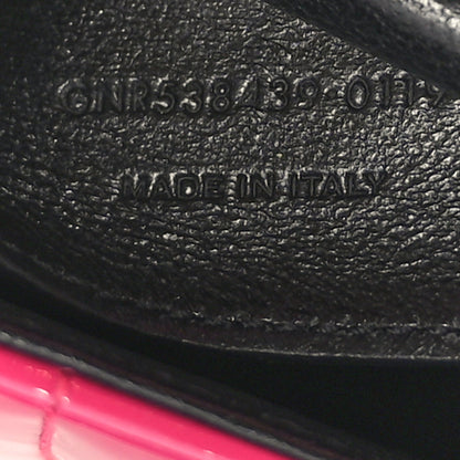 Saint Laurent Patent Calfskin Matelasse Monogram Small Vicky Chain Bag Bubblegum 7 of 9