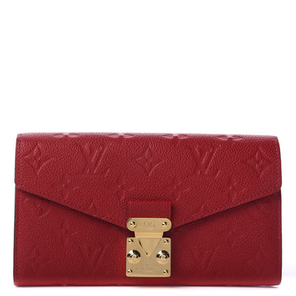 Louis Vuitton Empreinte Metis Wallet Scarlet 1 of 7
