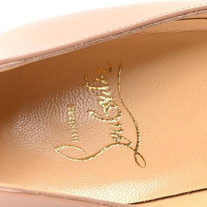 Christian Louboutin Patent So Kate 120 Pumps 37.5 Nude 8 of 9