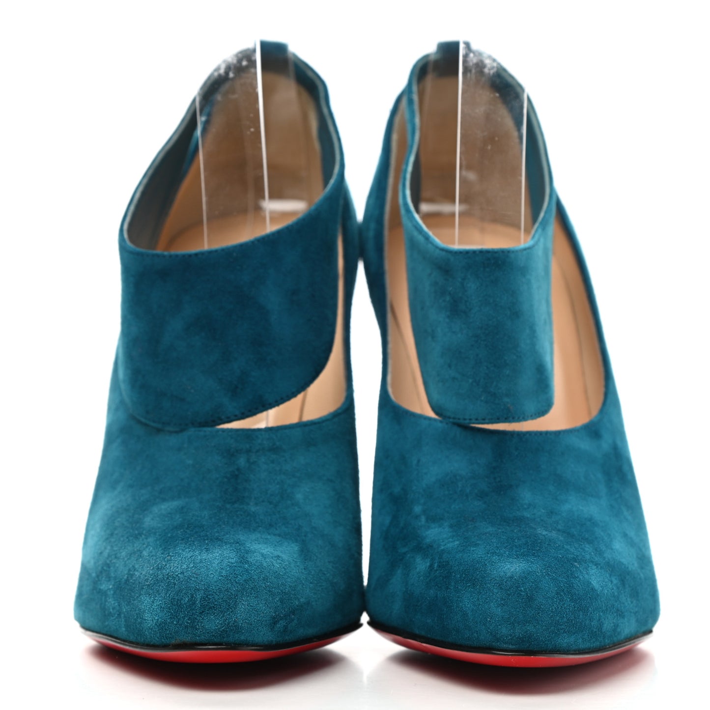 Veau Velours Miss Zorra 100 Pumps 37 Peacoock