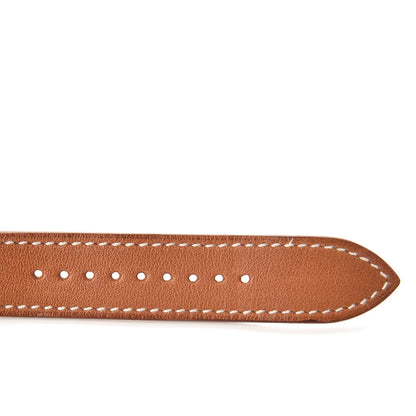 Hermes Barenia 38mm Apple Watch Double Tour Band Fauve 4 of 6