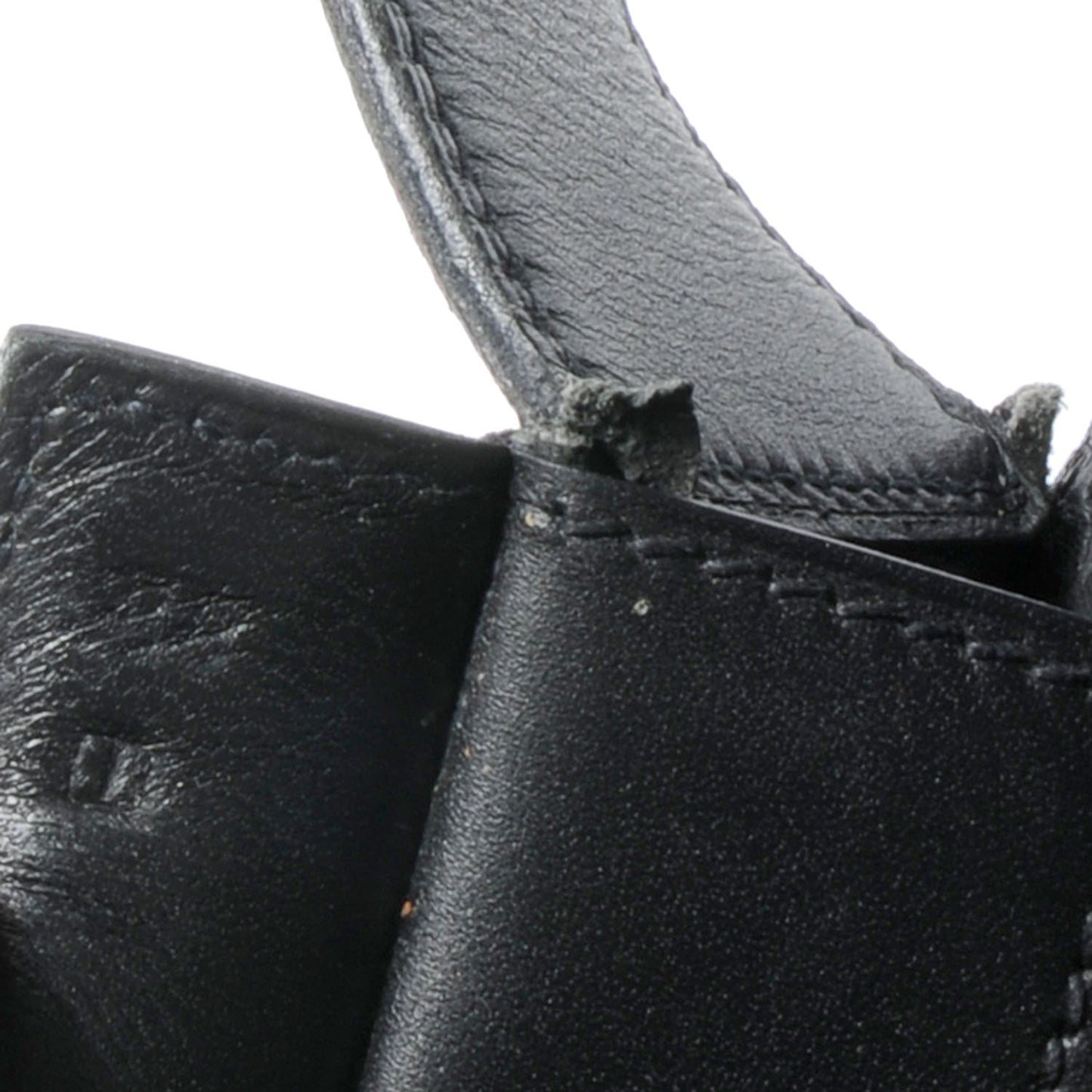 Box Leather Attelage Messenger Black