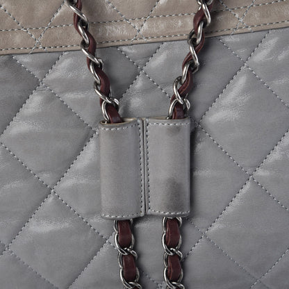 Chanel Iridescent Calfskin Quilted In The Mix Backpack Grey 8 of 14