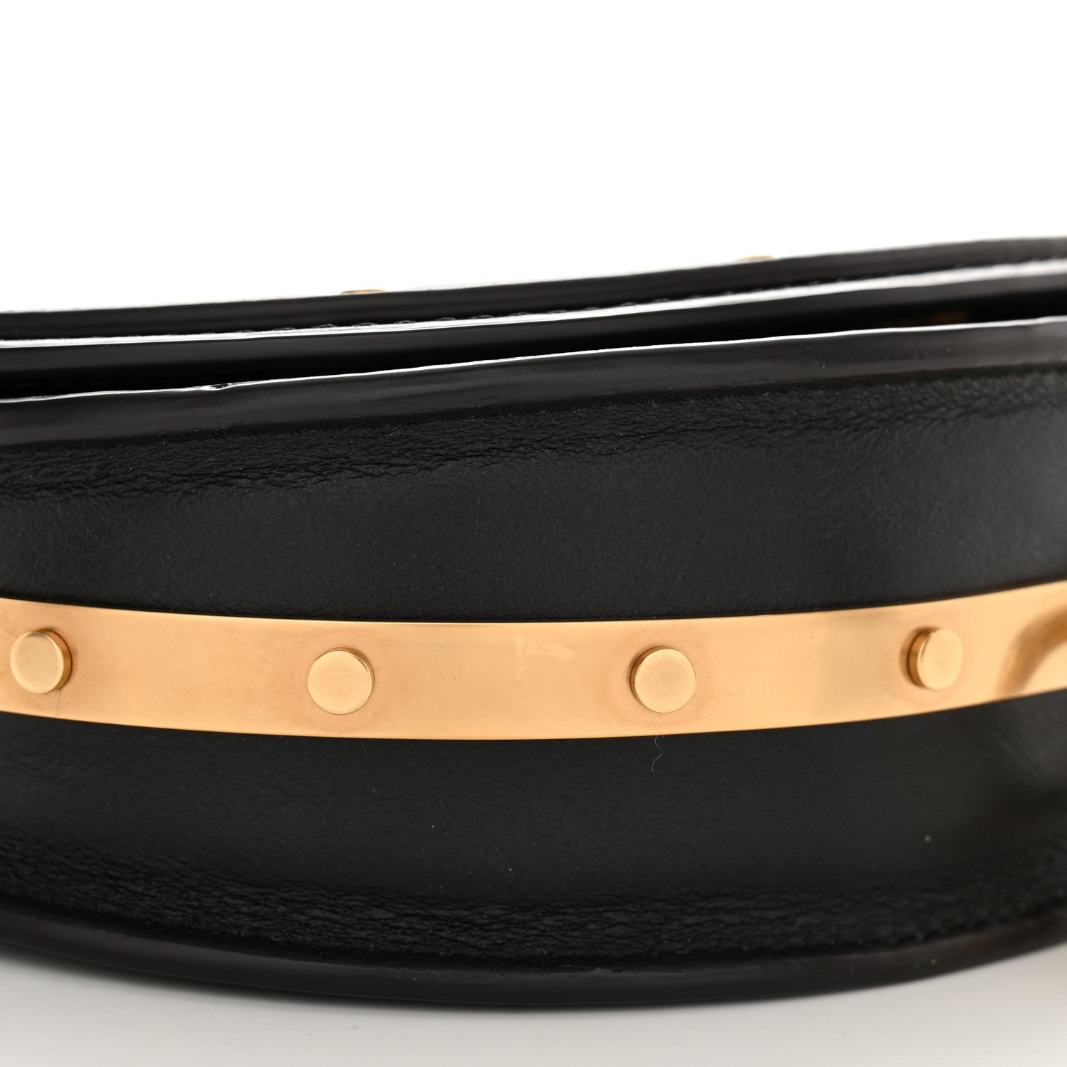 Chloe Calfskin Small Nile Bracelet Minaudiere Bag Black 10 of 11