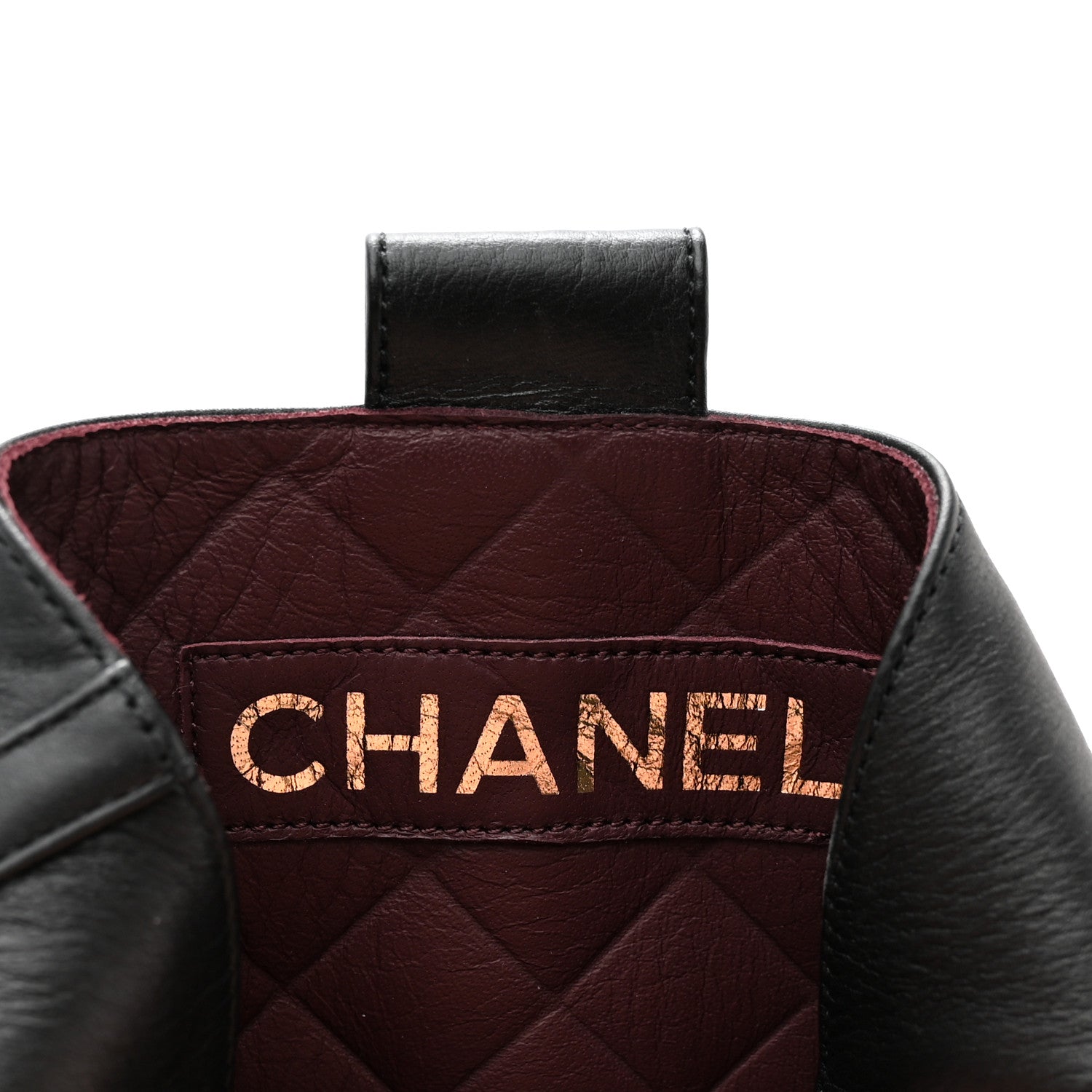 Chanel Calfskin CC Ankle Boots 40 Black 6 of 12