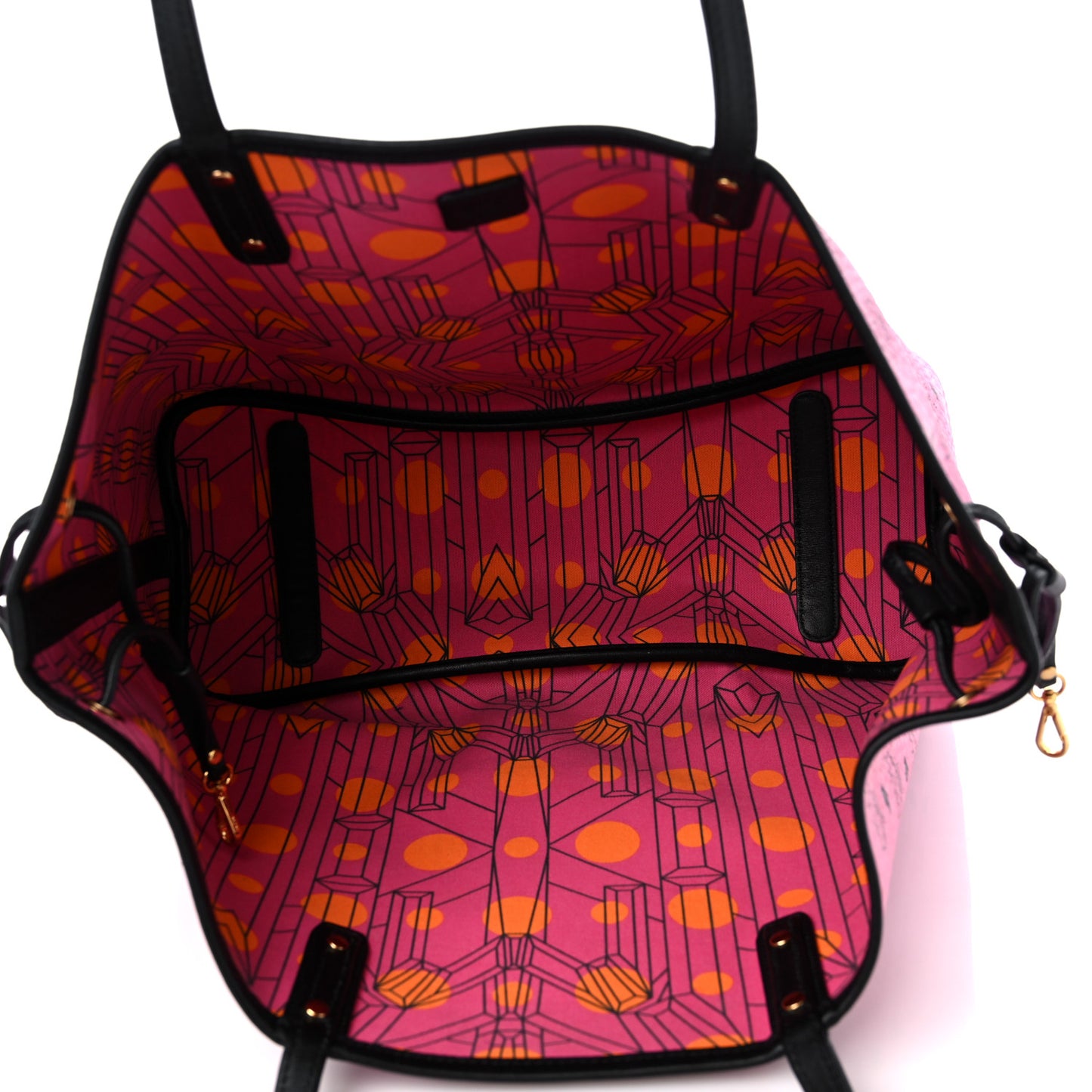 Visetos Medium Project Reversible Shopper Tote Pink