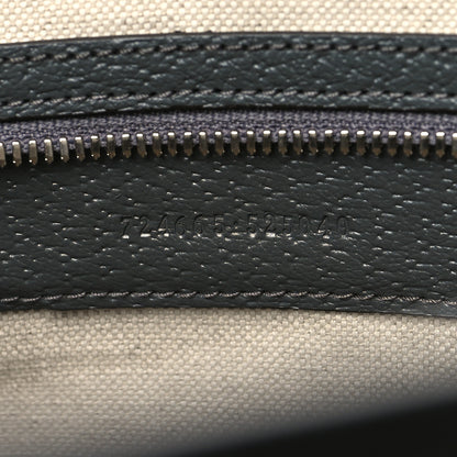 Gucci GG Supreme Monogram Textured Dollar Calfskin Large Ophidia Tote Bag Grey Black Graphite Grey 7 of 10