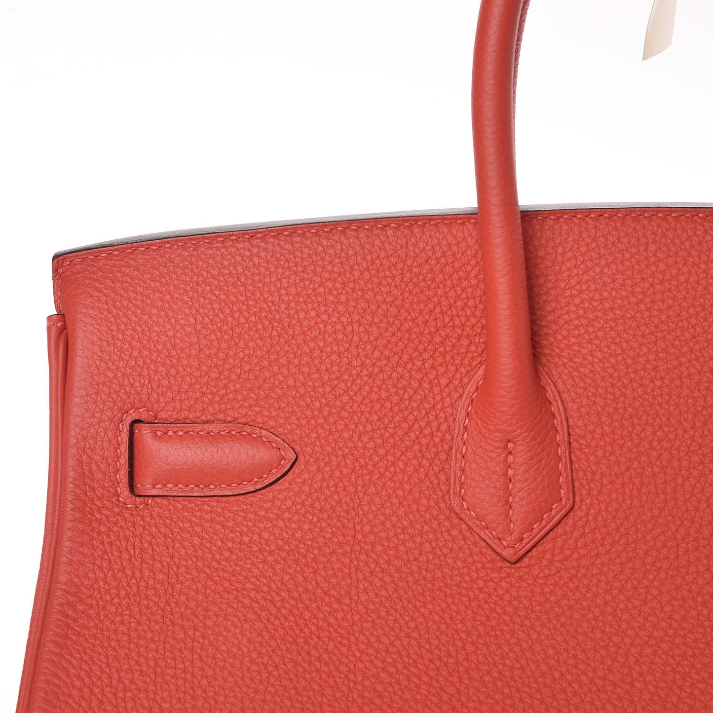 Togo Birkin 35 Rouge Pivoine