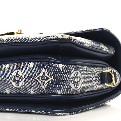 Louis Vuitton Monoglam Pochette Metis East West Blue 10 of 10