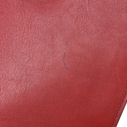 Chloe Calfskin Suede Small Nile Bracelet Bag Intense Red 8 of 12