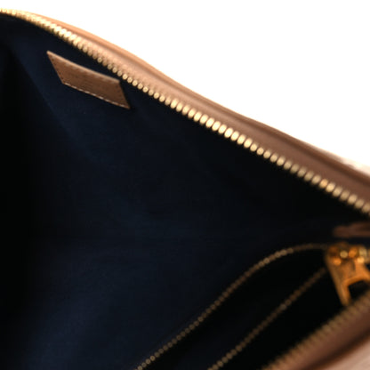 Louis Vuitton Lambskin Embossed Monogram Coussin PM Camel 7 of 11