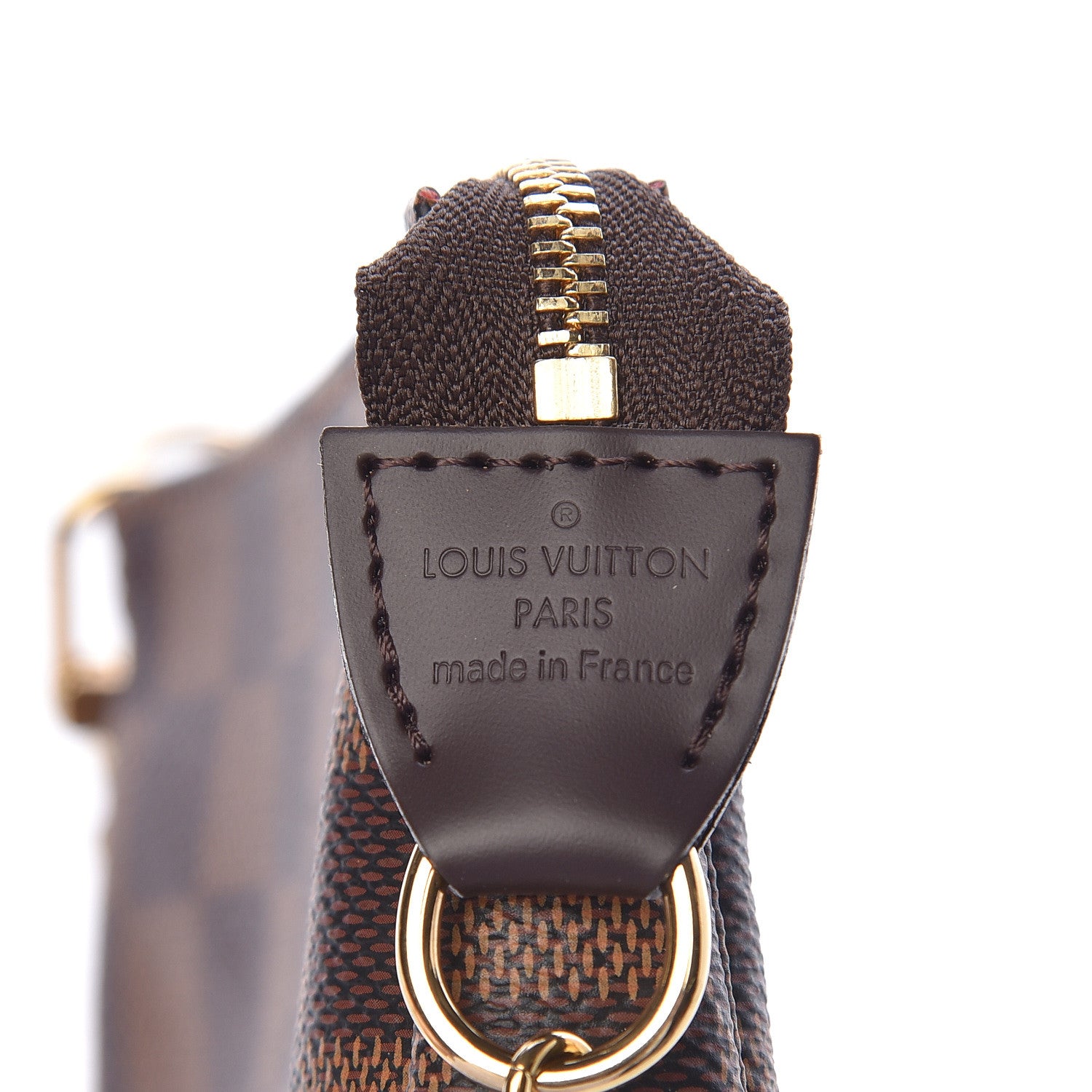 Louis Vuitton Damier Ebene Mini Pochette Accessories 6 of 8