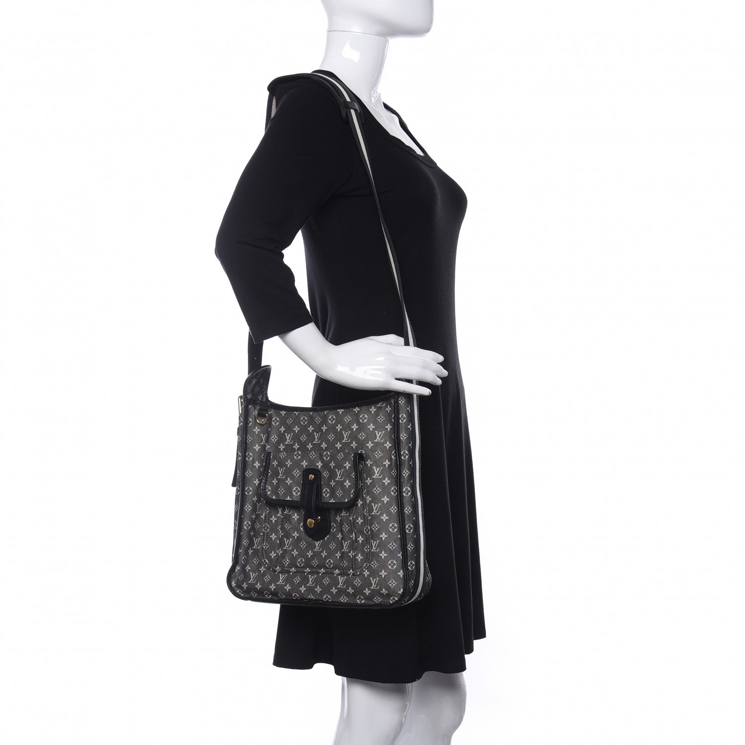 Louis Vuitton Mini Monogram Besace Mary Kate Black 2 of 10