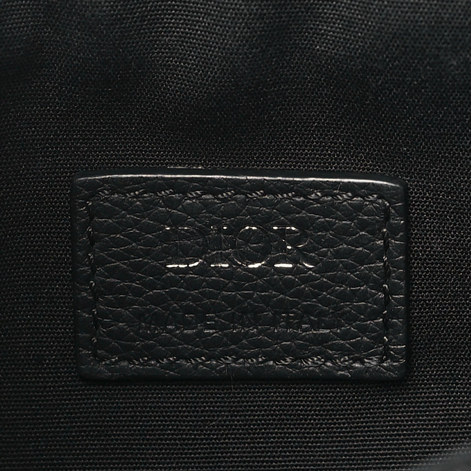 Christian Dior Oblique Saddle Messenger Pouch Black 6 of 13