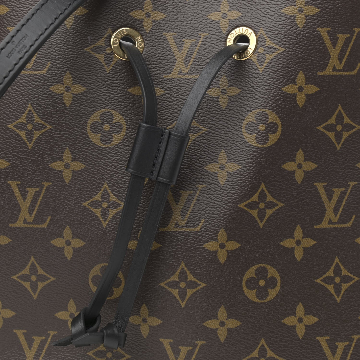 Louis Vuitton Monogram Neonoe MM Black 7 of 10