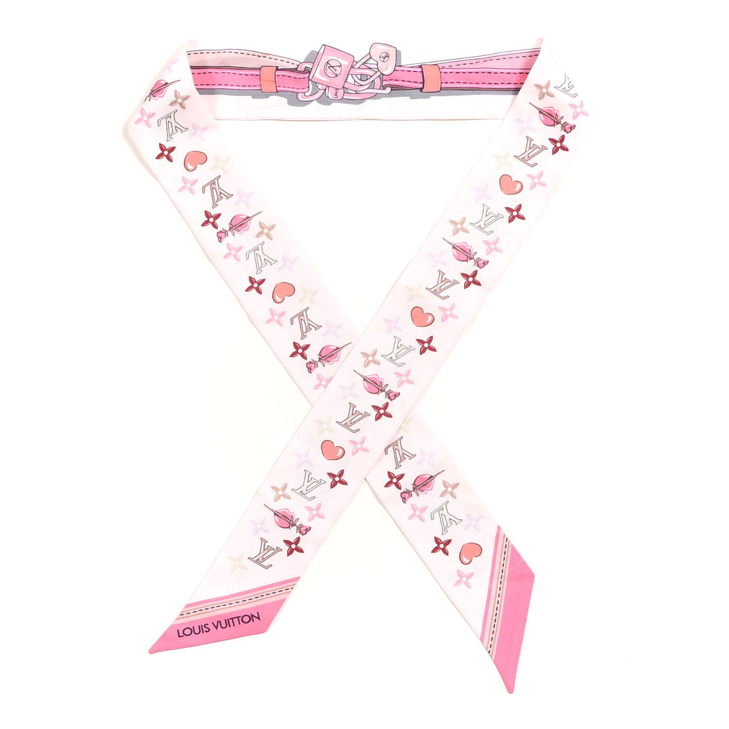 Silk Monogram A la Folie BB Bandeau Light Pink