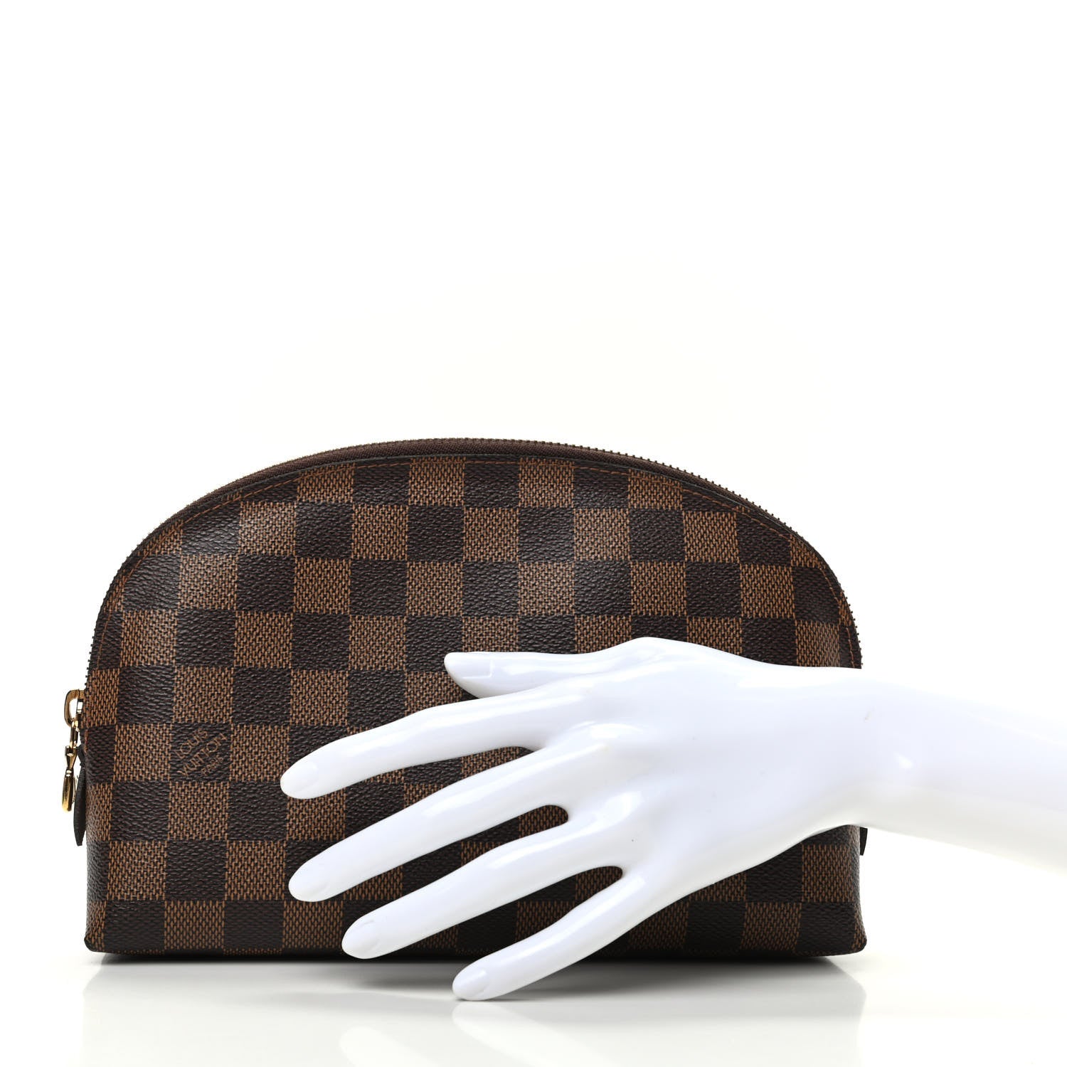 Louis Vuitton Damier Ebene Cosmetic Pouch GM 2 of 8