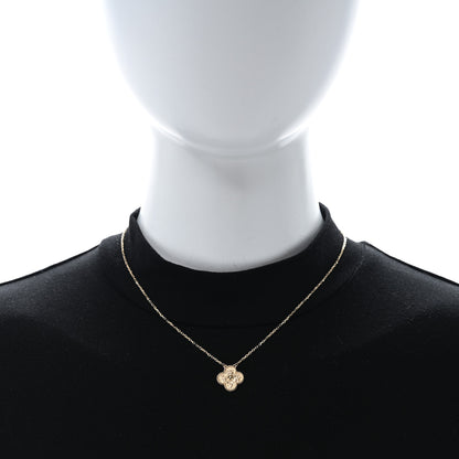 Van Cleef & Arpels 18K Yellow Gold Vintage Alhambra Pendant Necklace 2 of 5