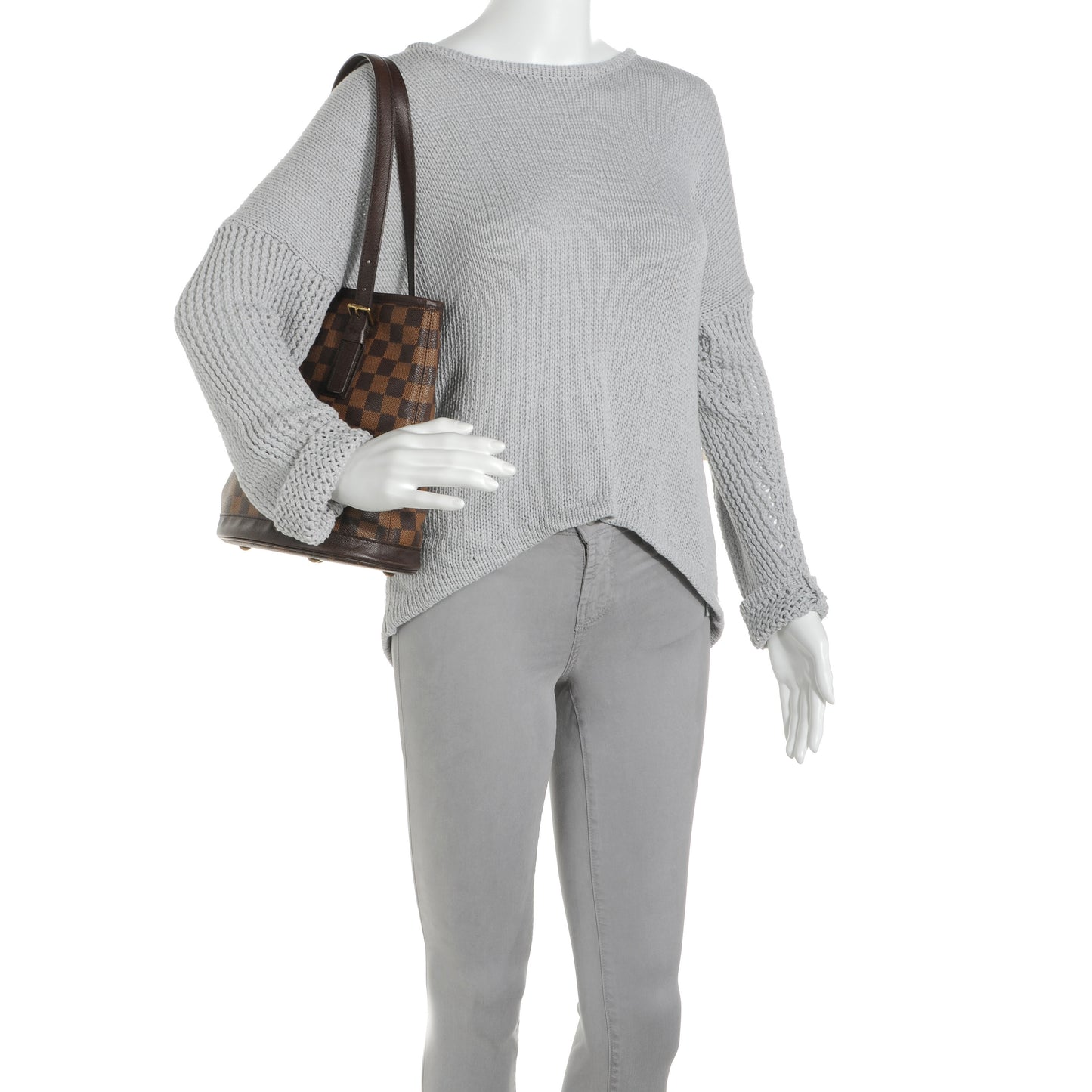Damier Ebene Marais Bucket 23