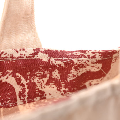 Christian Dior Canvas Dioriviera Tote Red 12 of 13