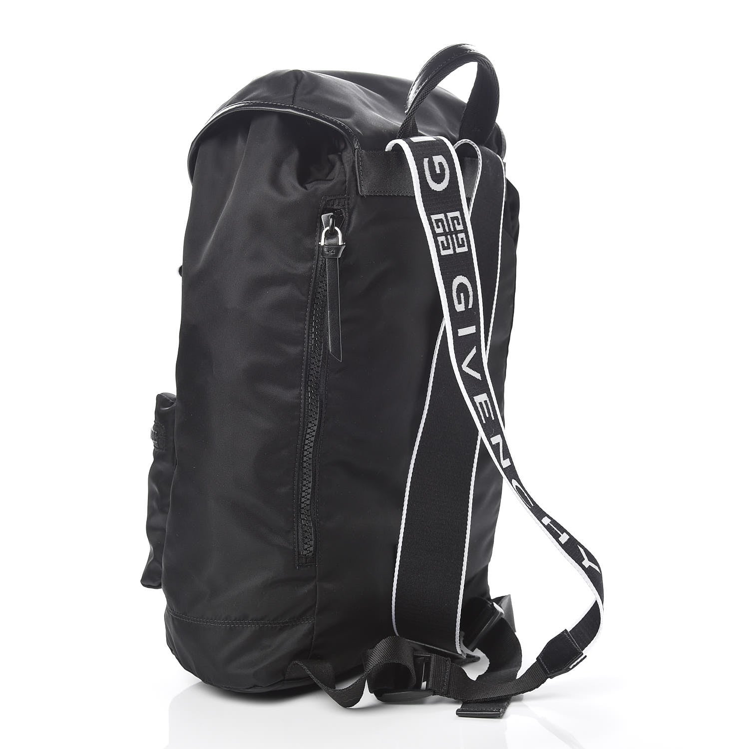 Givenchy Nylon Light 3 Backpack Black White 3 of 11