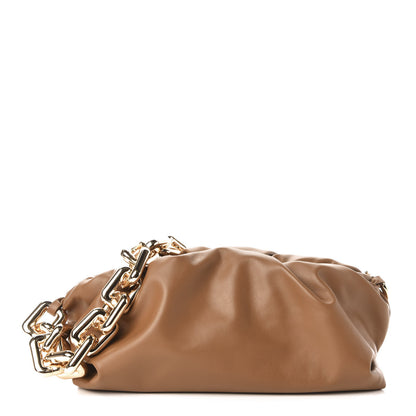 Bottega Veneta Calfskin The Pouch Chain Moutarde 1 of 10