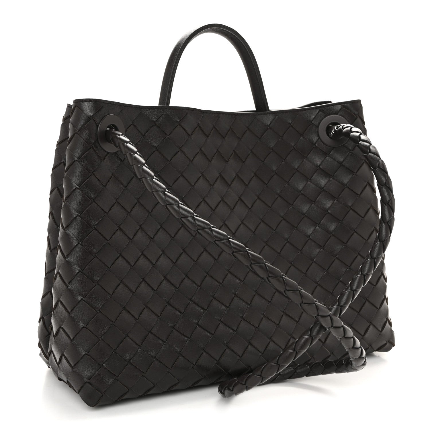 Bottega Veneta Nappa Intrecciato Medium Andiamo Shoulder Bag Fondant 3 of 11