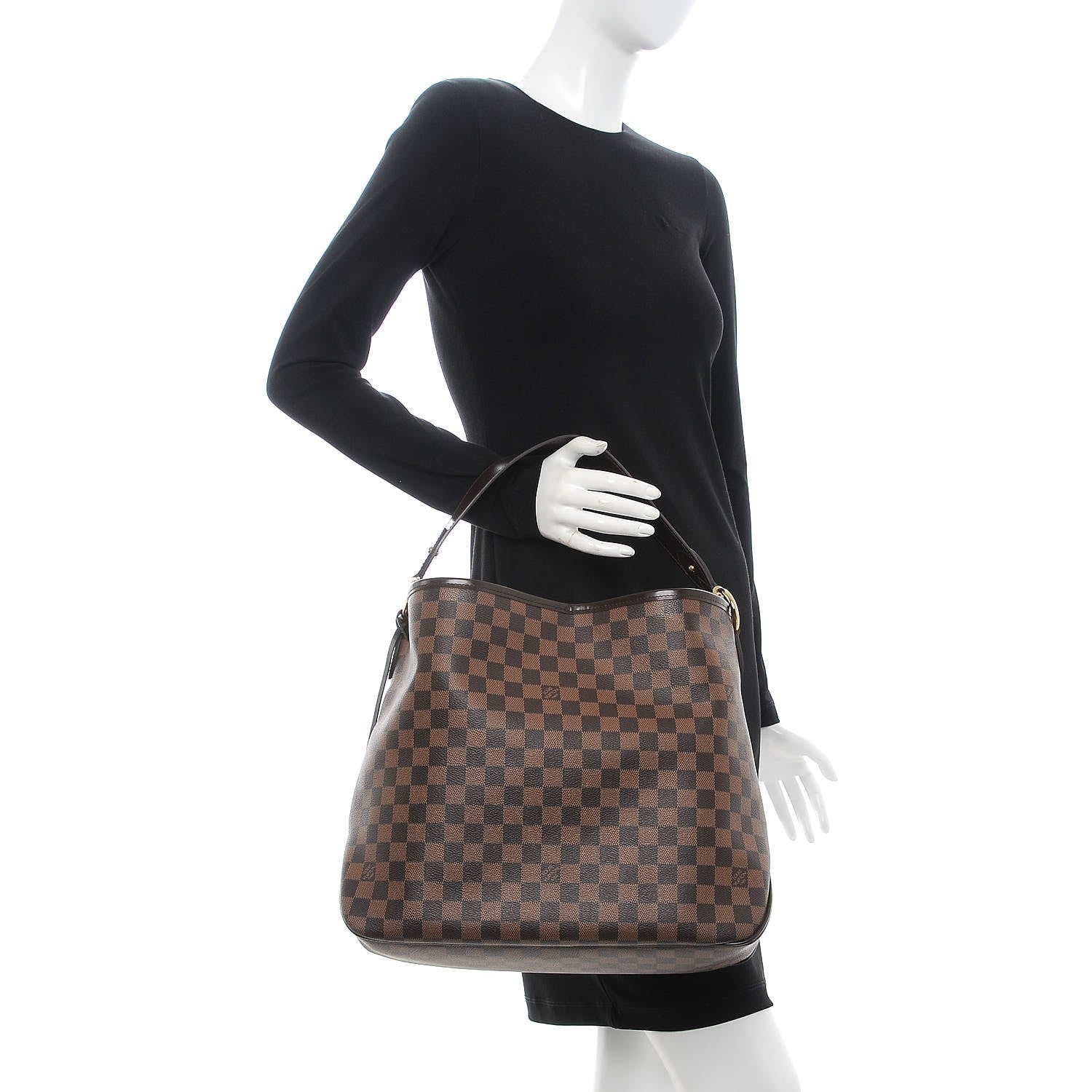 Louis Vuitton Damier Ebene Delightful MM 2 of 8