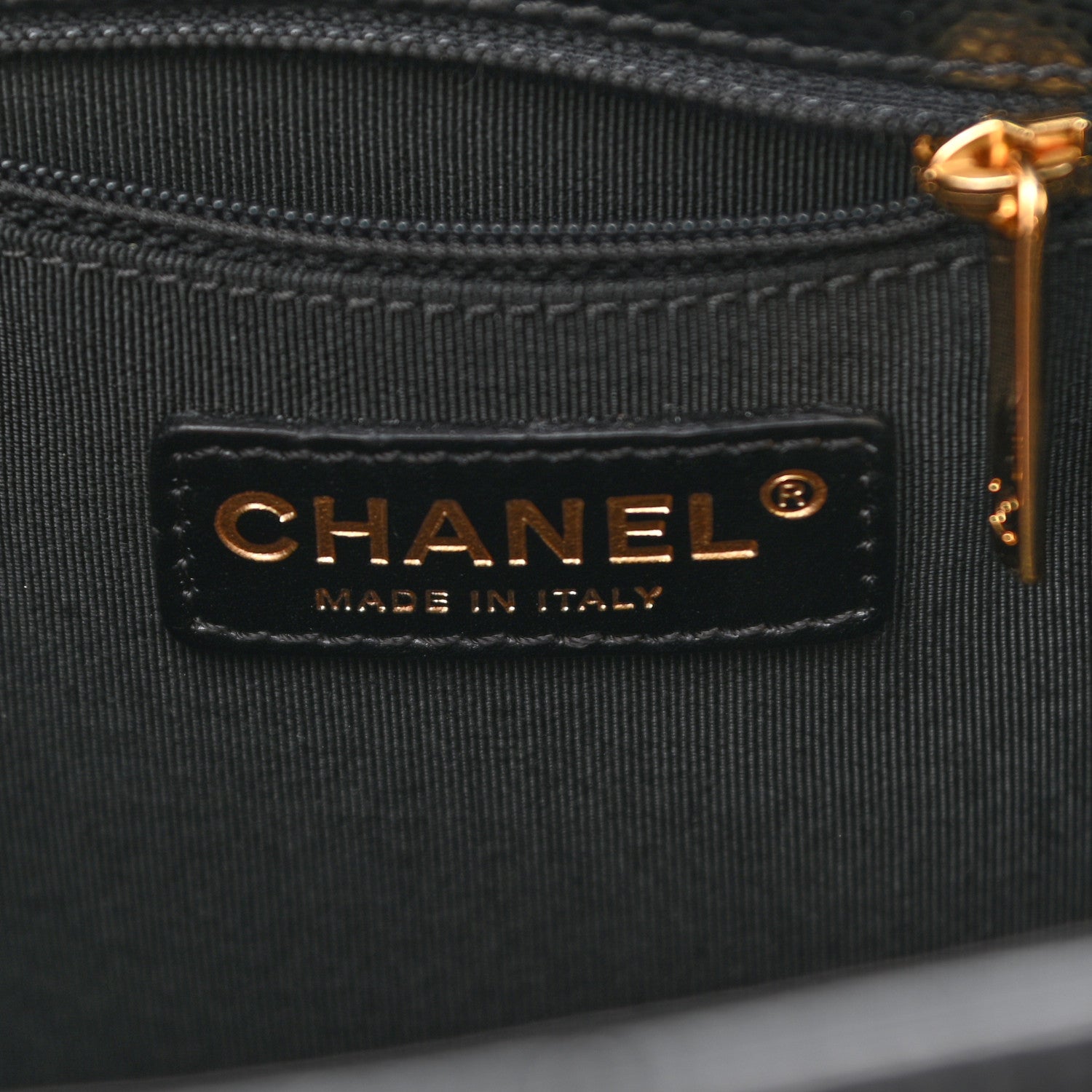 Chanel Caviar Quilted Grand Shopping Tote GST Black 6 of 10
