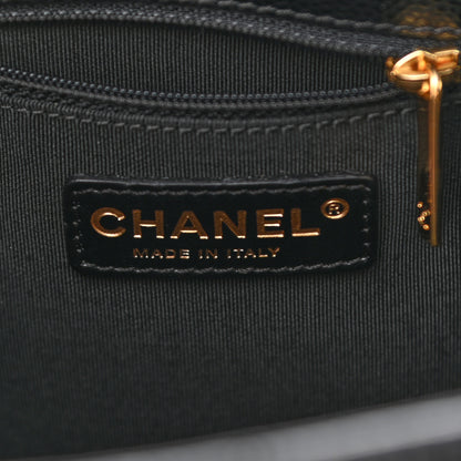 Chanel Caviar Quilted Grand Shopping Tote GST Black 6 of 10