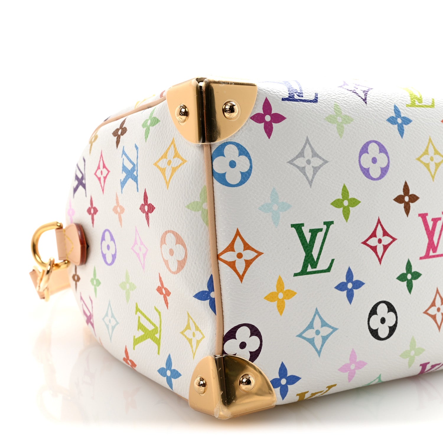 Louis Vuitton LV X TM Monogram Multicolor Speedy Bandouliere 25 White 8 of 10