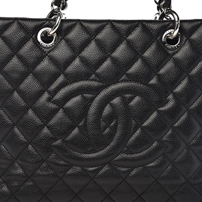 Chanel Caviar Quilted Grand Shopping Tote GST Black 11 of 11