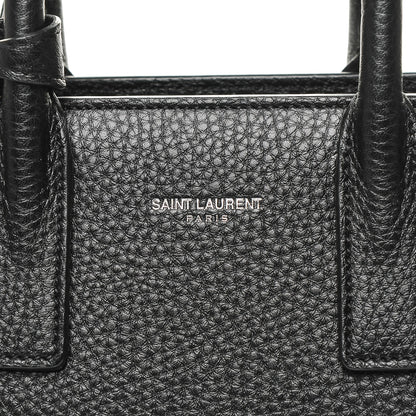 Saint Laurent Grained Calfskin Nano Sac De Jour Black 6 of 7